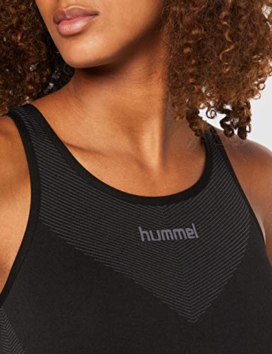 hummel First Seamless Tank Top, Mujer, Negro, M/L