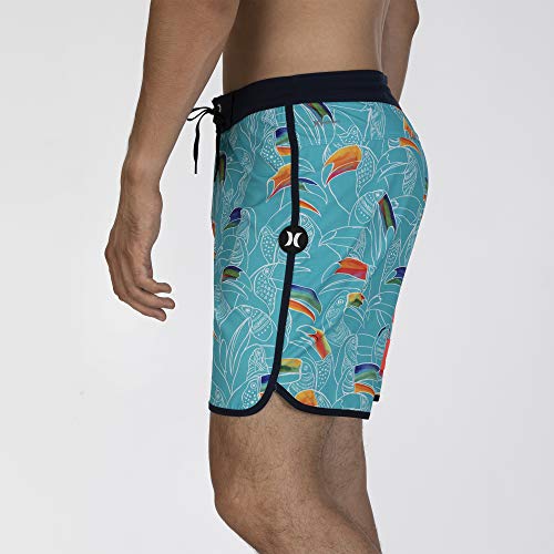 Hurley M BP Toucan 18' Bañador, Hombre, Oracle Aqua, 28