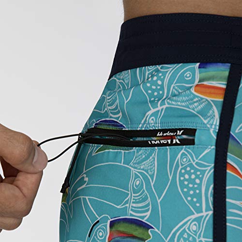 Hurley M BP Toucan 18' Bañador, Hombre, Oracle Aqua, 28