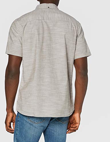 Hurley M One&Only 2.0 Woven S/S Camisa, Hombre, Olive Grey