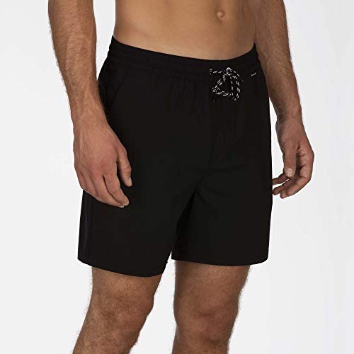 Hurley M One&Only Volley 17' Bañador, Hombre, Black, S