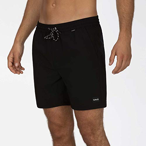 Hurley M One&Only Volley 17' Bañador, Hombre, Black, S