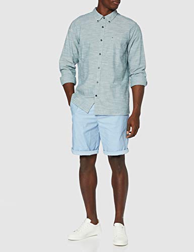Hurley M One&Only Woven 2.0 L/S Camisa, Hombre, Ash Green, L
