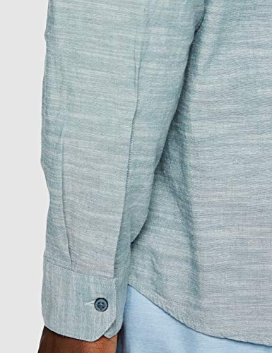 Hurley M One&Only Woven 2.0 L/S Camisa, Hombre, Ash Green, L