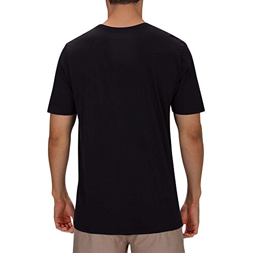 Hurley M O&O Gradient 2.0 S/S tee Camiseta, Hombre, Oil Grey