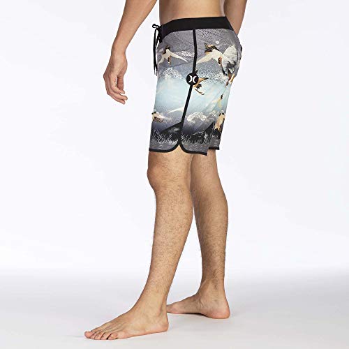 Hurley M Phantom Crown 18' Bañadores, Hombre, Black, 36