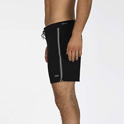 Hurley M Phantom Session Solid Bañador, Hombre, Black, 33