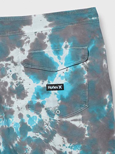 Hurley M Session Tie Dye 16' Bañador, Hombre, Obsidian, 31