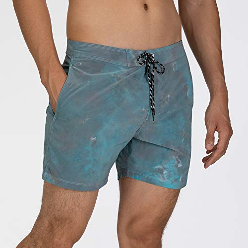 Hurley M Session Tie Dye 16' Bañador, Hombre, Obsidian, 31