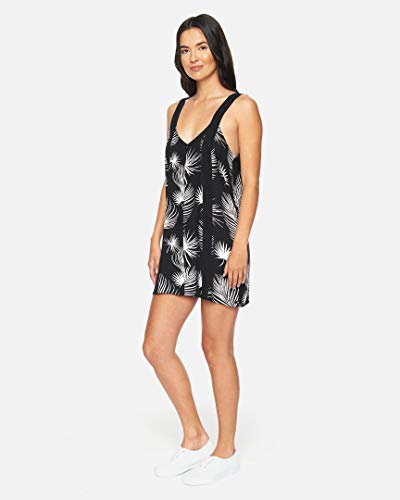 Hurley W Jenna Dress Vestido, Mujer, Black Palm, L