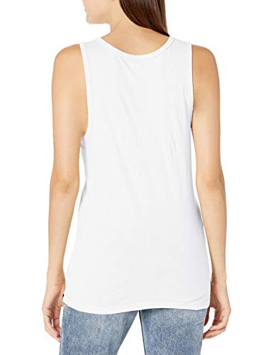 Hurley W Palmellow Scoop Tank Camiseta De Tirantes, Mujer, White, M