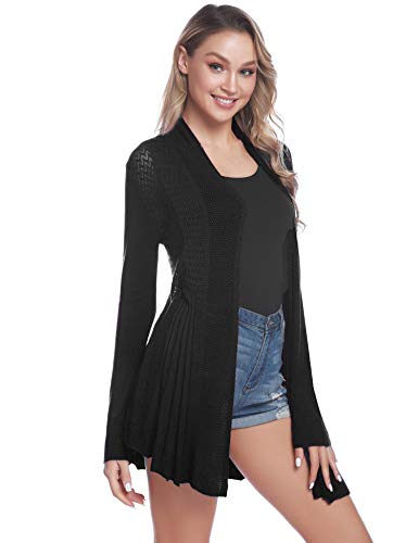 iClosam Cardigan Mujer Verano Largo Suave Casual 2020 Blusas De Mujer Elegantes