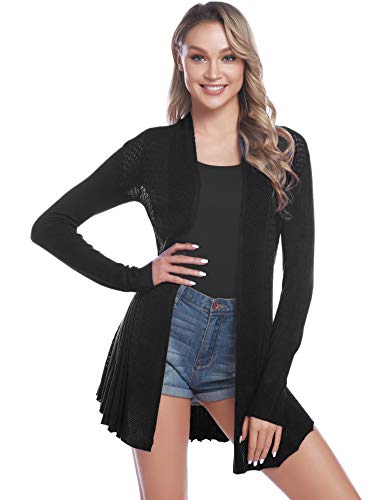 iClosam Cardigan Mujer Verano Largo Suave Casual 2020 Blusas De Mujer Elegantes