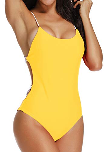 INSTINNCT Bikini Monokini Mujer Push-up Acolchado Bra Trajes de Baño Brasileño una pieza1330