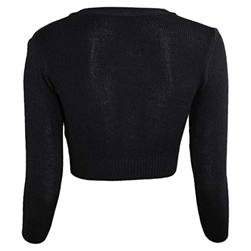 Intermezzo Chaqueta de ballet para mujer 6000 Jersey Elisa – Color: negro (037) – Talla: L