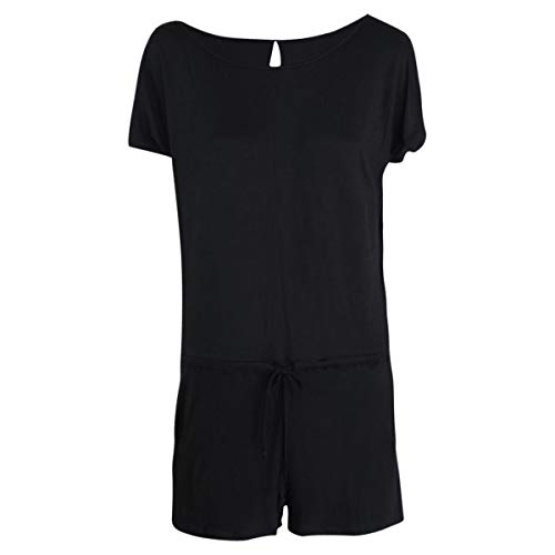 Intermezzo Mono de mujer Warm-Up Playsuit 4127 Skinshortpoc – Color: Negro (037) – Talla: M