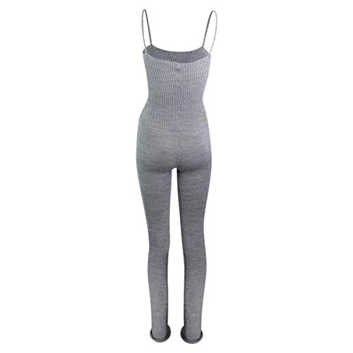 Intermezzo Traje de calentamiento largo para mujer Skinlegrec 4588 – Color: Gris (033) – Talla: M