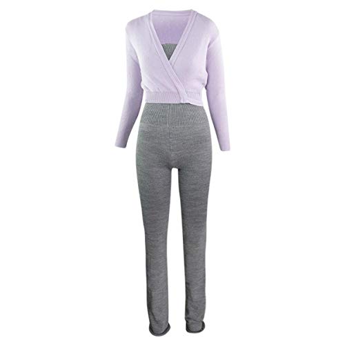 Intermezzo Traje de calentamiento largo para mujer Skinlegrec 4588 – Color: Gris (033) – Talla: M