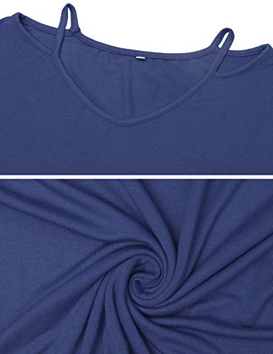 Irevial Conjunto de Pijama Mujer Verano Corta Super Cómoda y Suave, Ropa de Dormir Transpirable para Dormir Tranquila -S-XXL