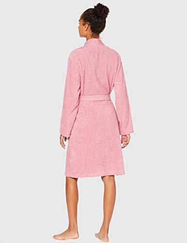 Iris & Lilly, Albornoz Corto de Rizo para Mujer, Rosa (Pink), L