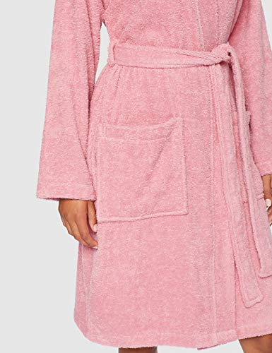 Iris & Lilly, Albornoz Corto de Rizo para Mujer, Rosa (Pink), L