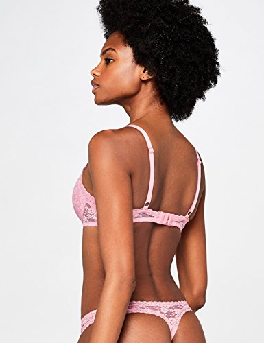 IRIS & LILLY BLISL002 sujetadores push up, Rosa (Pink), 95C (Talla del fabricante: 36C)