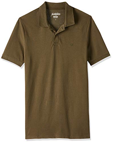 Jack & Jones Jjebasic Polo SS Noos - Camiseta para Hombre, Verde (Olive Night), Talla XXL
