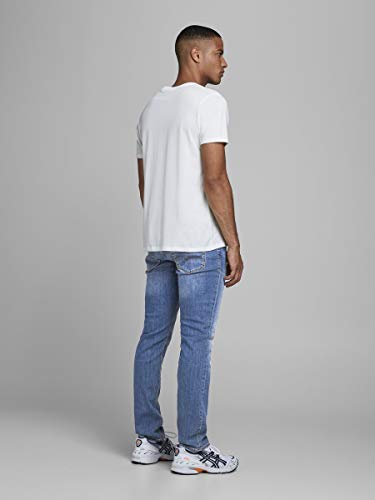 Jack & Jones Jjiglenn Jjoriginal Am 815 Noos Vaqueros Slim, Azul (Blue Denim Blue Denim), 32W / 30L para Hombre