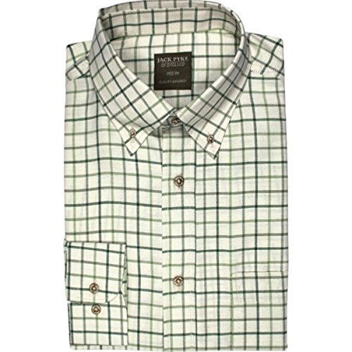 Jack Pyke Countryman - Camisa de Cuadros - Verde - XXL