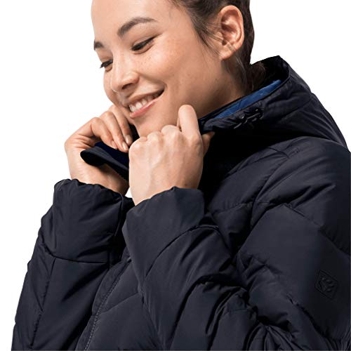 Jack Wolfskin Abrigo de mujer Selenium, Mujer, 1202081, azul medianoche, large