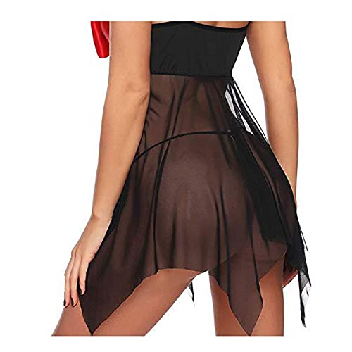 JJXZM Lencería Sexy para Mujeres para Sexo Conjuntos Sexis lencería, Medias Sexy Mujer Lenceria Lenceria Sexy Mujer para Sexo Mujeres Encaje Picardias Lencería Sujetador (Size : Small)