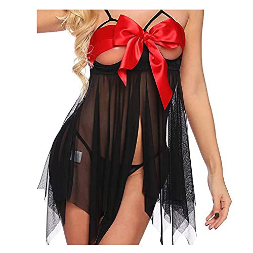 JJXZM Lencería Sexy para Mujeres para Sexo Conjuntos Sexis lencería, Medias Sexy Mujer Lenceria Lenceria Sexy Mujer para Sexo Mujeres Encaje Picardias Lencería Sujetador (Size : Small)