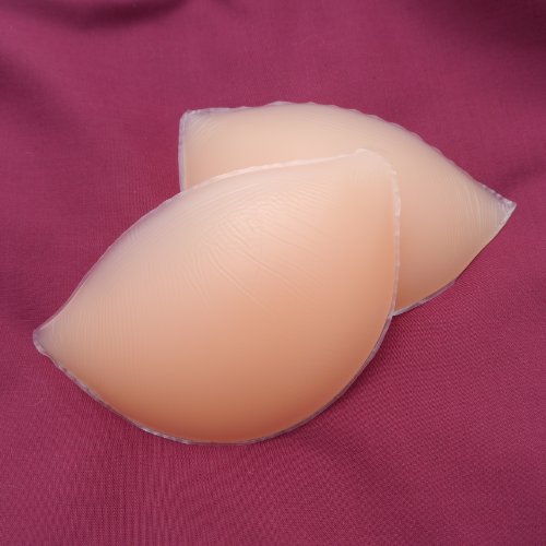 Jo Thornton Style 6 – LOS POTENCIADORES DE PECHO - AUMENTA HASTA 2 tallas de copa. Insertos de Silicona, Relleno realzador de Pecho tipo- Adecuado para copas AA, A, B y C - 195 g Par - Carne Blanca