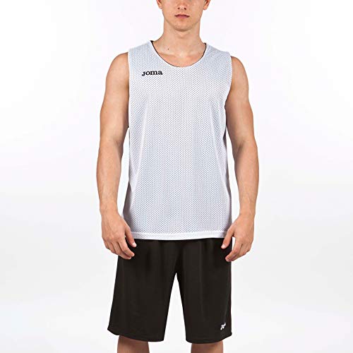 Joma 100050.100 - Camiseta de baloncesto para hombre, color negro, talla M