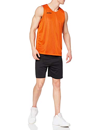 Joma Aro Basketball Reversibil Camiseta, Hombres, Naranja-800, XL