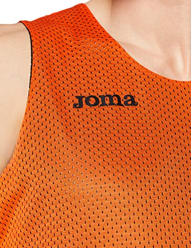 Joma Aro Basketball Reversibil Camiseta, Hombres, Naranja-800, XL