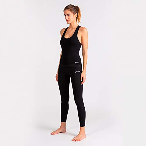 Joma Brama Classic - Camiseta térmica para Mujer, Color Negro, Talla M-L