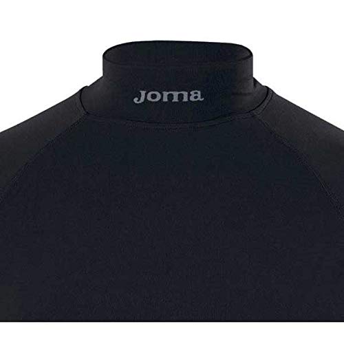 Joma Brama Classic - Camiseta térmica para niños, color negro, talla 4-6 años