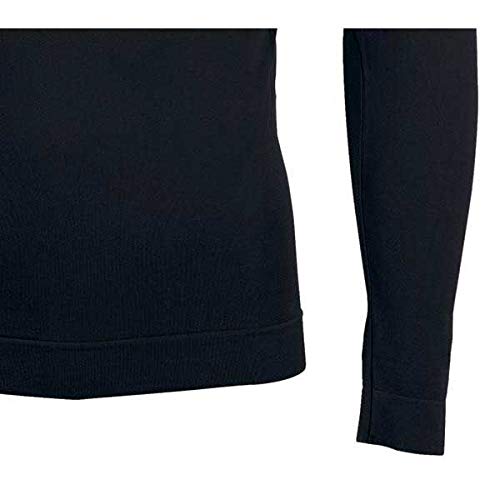 Joma Brama Classic - Camiseta térmica para niños, color negro, talla 4-6 años