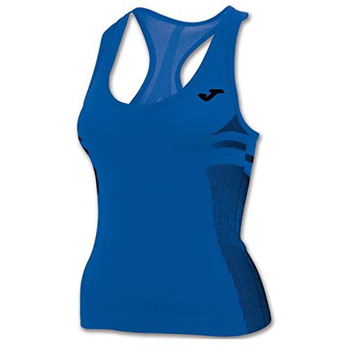 Joma Brama Emotion - Camiseta térmica para Mujer, Color Azul, Talla XS-S