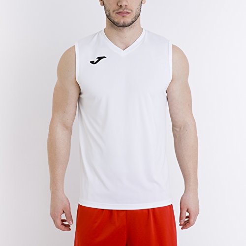 Joma Camiseta Combi, Unisex Adulto, Blanco/200, M