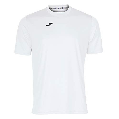 Joma Combi Camiseta Manga Corta, Hombre, Blanco, L