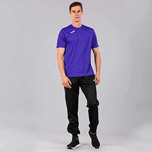 Joma Combi Camiseta Manga Corta, Hombre, Morado (Violeta), XL