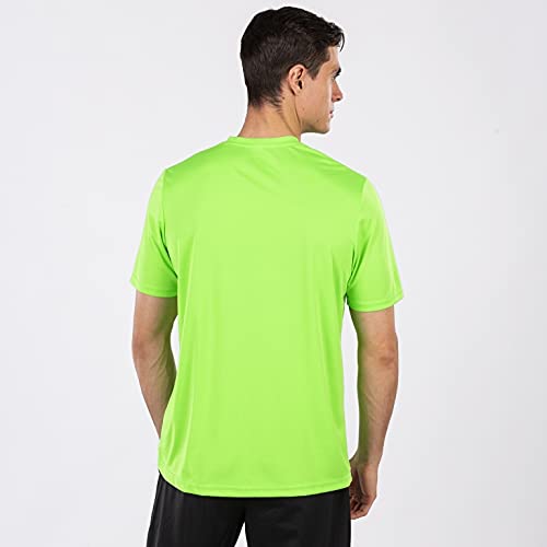 Joma Combi Camiseta Manga Corta, Hombre, Verde (Fluor), XL