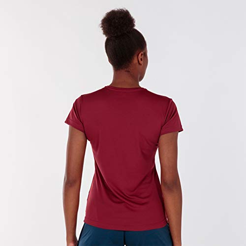 Joma Combi Camisetas Señora, Mujer, Burdeos, XL