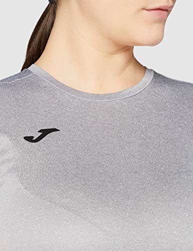 Joma Combi M/C Camiseta, Mujer, Gris-250