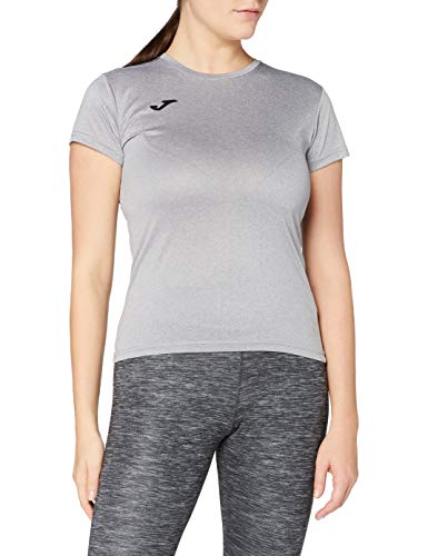 Joma Combi M/C Camiseta, Mujer, Gris-250