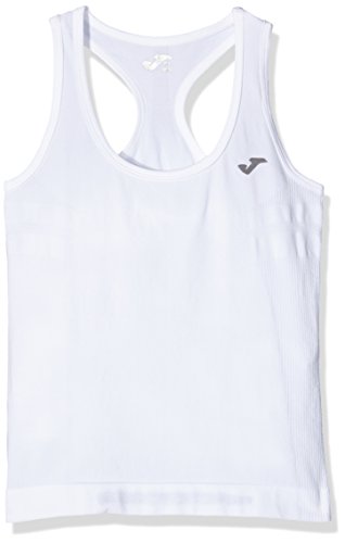 Joma Emotion Camiseta térmica, Mujer, Blanco, M/L