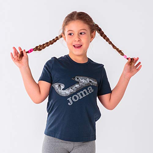 Joma Marsella Camisetas Equip. M/C, Hombre, Marino, S