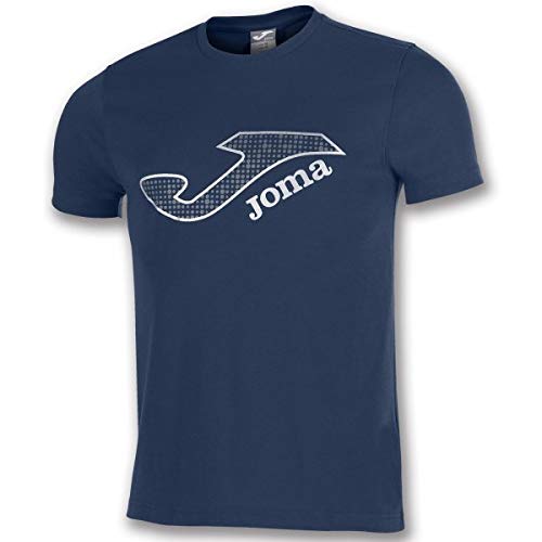 Joma Marsella Camisetas Equip. M/C, Hombre, Marino, S